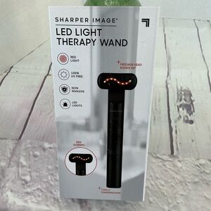 Sharper Image White LED Therapy Wand with Red Light